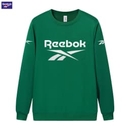 Reebok brand - Men's and Women's Trendy Casual Shirt - Round-neck Hoodie - Personalized Sport Shirt - Fashion Street Style Comfo
