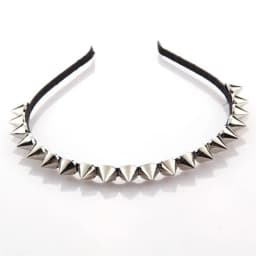 Silver Gold Punk Metal Headband Unique Design Spike Rivets Studded Band Party Headband Women Lady Hair Accessories