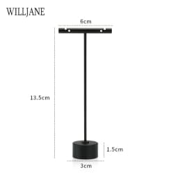 Black Metal Earrings T-Bar Stand Necklace Chains Ring Jewelry Hanging Holder Organizer Watch Counter Display Stand for Selling