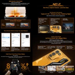 Blackview FORT 5 Rugged Phone 12GB+256GB 6.78'' Android 16 Helio G100 108MP Camera 5000mAh NFC 4G Smartphone