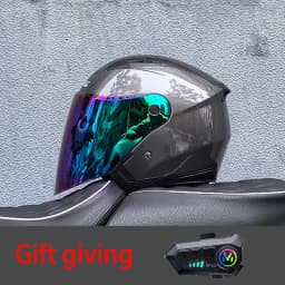 High quality motorcycle helmet, pedal, motorcycle half cover helmet, cascos para motos, paired with Bluetooth earphones