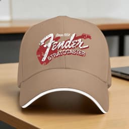 Fender Jimi Hendrix Electric Guitar Baseball Cap Couple Women Hip Hop Hats Outdoor Sport Baseball Caps Birthday Gift