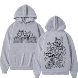 Rapper Lucho Rk La Pantera Ta Facil Album 2026 Tour Print Hoodie Men Women Gothic Punk Casual Sweatshirt Hip-hop Loose Pullover