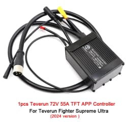 Original Teverun 72V 55A Controller Suit For Teverun Supreme Ultra 2024 Version TFT APP Controller Universal Front And Rear