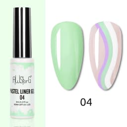 AWStorG Hema Free Poly Nail Gel 30ML Acrylic Gel Finger Extension Transparent Nail Art Extension Quick Building Soak Off UV