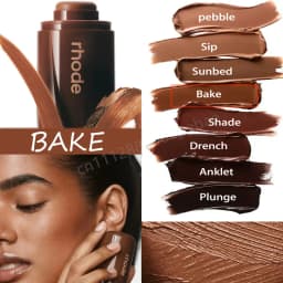 Skin Pocket Bronzer Stick Cream Contour Bronzing Balm Buildable Natural Warm Blush Shade Waterproof Long Lasting Face Makeup
