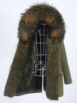 OFTBUY Winter Jacket Women Long Parka Real Fox Fur Coat Natural Raccoon Fur Collar Hood Thick Warm Streetwear Parkas New