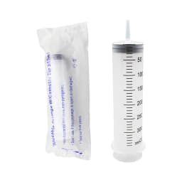 Pet Feeding Large Capacity Syringes 100ML-550ML With 1M Hose Plastic Injector Reusable Pump Nutrient Syringe Measuring Washable