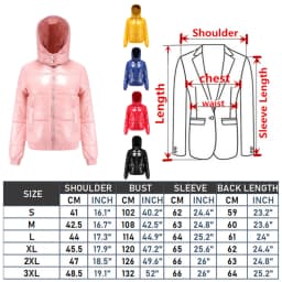 Bright Red Women's Hooded Thick Jacket Winter New Thick Coat Fashion Warm Women Parkas Royal Blue Golden Yellow Black Outerwear