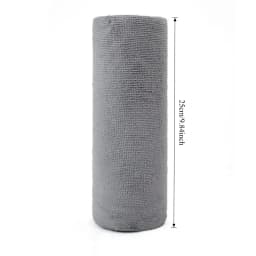 Reusable Cleaning Wipe Household Kitchen Cloth Microfiber Towel Rolls Dish Rags Wash Paper Towel Replacement 1 Roll of 20 Sheets