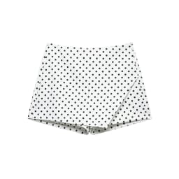 Women's Asymmetric Solid Color Skort Casual Side Zipper Shorts Skirts for Spring Summer Fashion