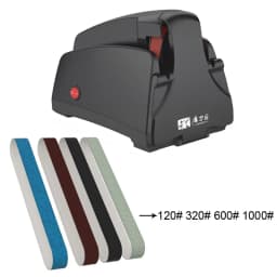 TAIDEA Sanding Belt Electric Knife Sharpener Professional Sharpening Stone Grit 120/320/600/1000# Sharpeners Grindstone Tool