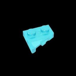 Educational Assemblage GDS-560 Wedge, Plate 2 x 2 Right compatible with lego 24307 children's toy Building Blocks Technicals