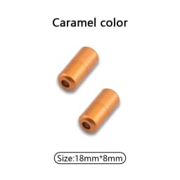 1Pair Matte Metal Shoelaces Locks Capsules Shoelaces Durable buckle Colorful Shoes Accessories Aesthetic Sports Laces Lock