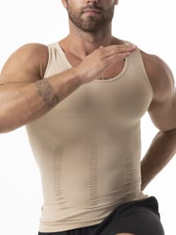 Men's Shapewear Slimming Body Corset Vest Shirt Compression Abdomen Tummy Belly Control Slim Waist Cincher Underwear Sports Vest