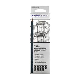 14Pcs/Box Graphite Pencils Professional Drawing Sketch Wooden Lead Pencils Set 6H 4H 2H HB B 2B 3B 4B 5B 6B 7B 8B 9B 10B 11B 12B