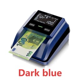 AL-139 Counterfeit Bill Detector with 2.8" Digital Screen, Total Value & Add Function, 4-Way Orientation & Traceable Records Cou