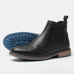 Size 7-13 Brogue Chelsea Men Boots Classical American Style Leather Boots