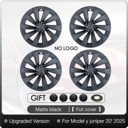 4PCS Wheel Cover 20 Inch for Tesla Model Y Juniper 2025 2026 HubCap Performance Replacement Helix 2.0 Full Rim Car Accessories