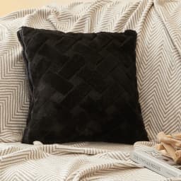Plush Throw Pillow Cover 45x45cm 30x50cm for Sofa Square Cushion Cover Bed Living Room Plush Sleep Pillow Case Cotton Home Decor