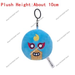 10cm-25cm Cartoon Cosplay Brawler Spike Plush Toy Cotton Pillow Dolls Cute Game Character Game Peripherals