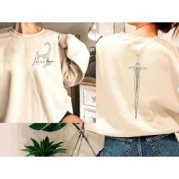 Love Is A Daggers Shirt Loki Retro Shirt Loki and Lady Loki Shirt Autumn Winter Unisex Casual Couple Pullover Sweater