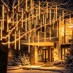 8 Modes USB Popsicle LED String Lights Waterproof Flexible Curtain Garland Lamp For Home Wedding Christmas Party Garden Decor