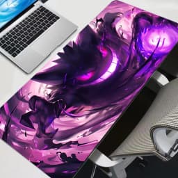 Mouse Pad Professional eSports Game Players Speed Mousepads Lock Edge Rubber Game Desk Mousepad P-Pokemons Gengar Keyboard Mat