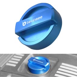 BEVINSEE Engine Oil Filler Cap For BMW E90 E92 E91 E93 E46 F30 F32 F33 F36 E36 E60 E39 E87 F20 F22 X5 E70 E53 X3 E83 X1 E84 Z4