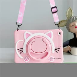 Kids Case for Xiaomi Mipad 6 Mi Pad 6 pro 11 2023 Tablet Cover RedMi pad 10.6 Cute Cat Cases Mipad 5 Pro Rubber Stand Funda Capa