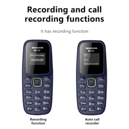 SERVO BM310 Mini Feature Mobile Phone Dual SIM Standby Call Recording Magic Voice Blacklist MP3 Player 2G Tiny Button Cellphones
