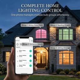 Tuya E27 GU10 E14 Smart Bulb Bluetooth WiFi Zigbee Dimmable Smart LED Lamp RGBCW LED Light Bulb Work With Alexa Google Assistant