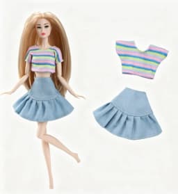 New style Toy accessories gift pretty clothes for your BB FR 1/6 scale dolls BBIKD21F