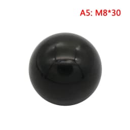 1PC M4/M5/M6/M8/M10/M12 Black Round Ball Resin Ball Knobs Bakelite Lever Knob Grip Handles Of Furniture Machine Tool Replacement