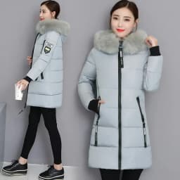 Winter Coat 2026 New Women's Thick Cotton Jacket Women Hooded Coat Medium Long Casual Student Jackets Female Warm Parka Overcoat