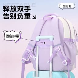 3pcs/set Kids School Backpack for Girls with Lunch Box Pencil Case Set Elementary Primary Middle High College School Bookbags