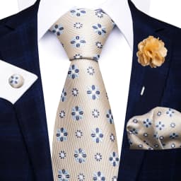 New Style 8 CM Red Paisley Tie Handkerchief Cufflink Pin Set For Men Necktie Clothing Accessories Wedding Gravatas Fit Party