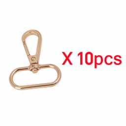 5-50pcs Metal Bag Strap Buckles 13-38mm Lobster Clasp Collar Carabiner Snap Hook DIY KeyChain Bag Part Accessories
