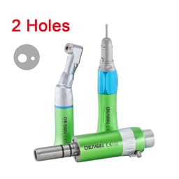 Colorful External Water Spray Low Speed Handpiece Kits E-type Air Turbine