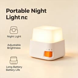 LED Night Lights Bedside Table Lamp Mini Keyboard Light USB Rechargeable Led Lamp Decor Holiday Baby Bedroom For Birthday Gift