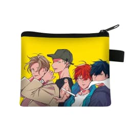 Japanese Anime Yaoi Bl Given Yaoi Given Manga Pattern Coin Purse Women Fashion Mini Handbags Casual Beauty Lipstick Bag Gift