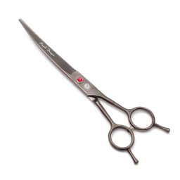 Purple Dragon Dog Grooming Scissors 6.5" 7" Stainless Up Curved Scissors Professional Pet Shears Chunker Thinning Scissors Z3002