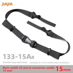 JiJi Hiking Backpack Belt Buckle Load Reduction Mountain Climbing Bag Waist Fixed Strap Ergonomic Design Lightweight Waist Clip
