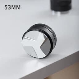 ABS Aluminum 51/53/58mm Coffee Distributor Espresso Distribution Tool Coffee Tamper 3 Angled Slopes Palm Tamper Adjustable