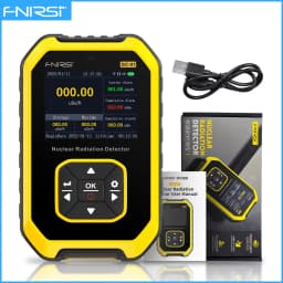 FNIRSI GC-01 Geiger Counter Nuclear Radiation Detector X-ray γ-ray βray Radioactivity Detector Personal Dosimeter Rechargeable