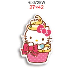 Hello Cat 10pcs/lot San Resin Planar Transparent Glitter Acrylic Flatback for Charms DIY Bow Craft Supplies Phone Case Decor