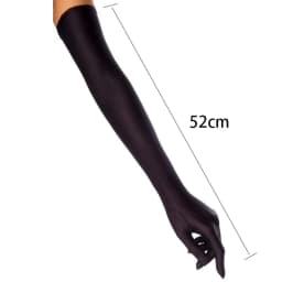 Summer Sun Protection Long Gloves Women's Thin Evening Party Formal Gloves Mittens Black White Red Champagne Dress Accessories