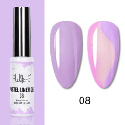 AWStorG Hema Free Poly Nail Gel 30ML Acrylic Gel Finger Extension Transparent Nail Art Extension Quick Building Soak Off UV