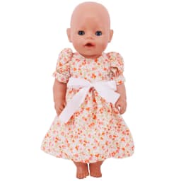 25 Styles Yellow Skirt Doll Clothes For 43 Cm Baby Doll & 18 inch American Doll Girl's Dress,Our Generation Accessories Toys