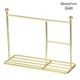 Creative Doll Clothes Rack Miniature Clothes Hangers Garment Organizer Kids Toy Gifts Dolls Accessories